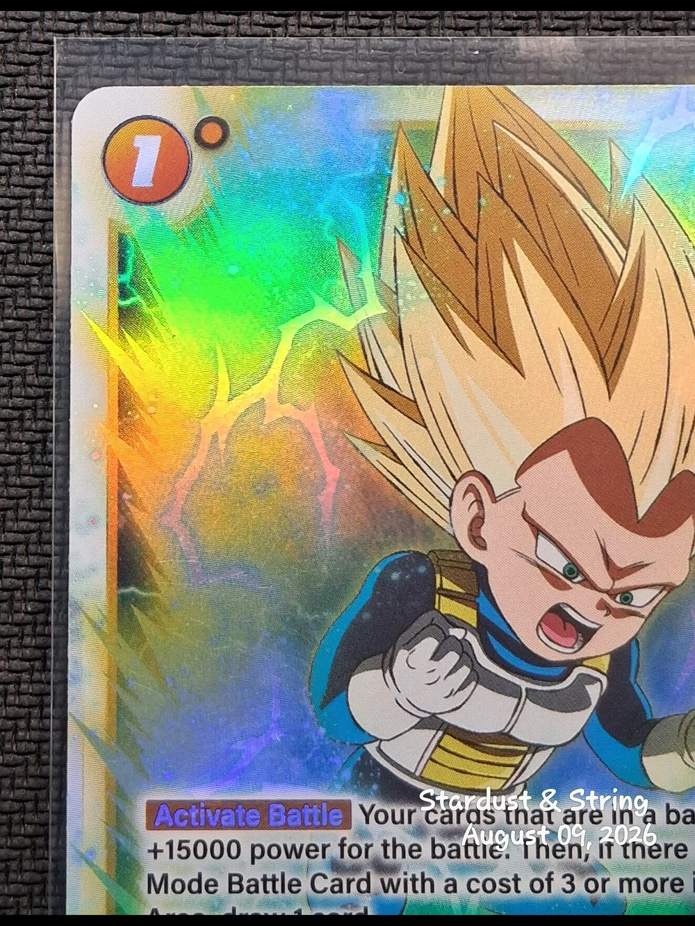 Results Of Training FS08-15 C Star Alternate Art Dragon Ball Super Fusion World